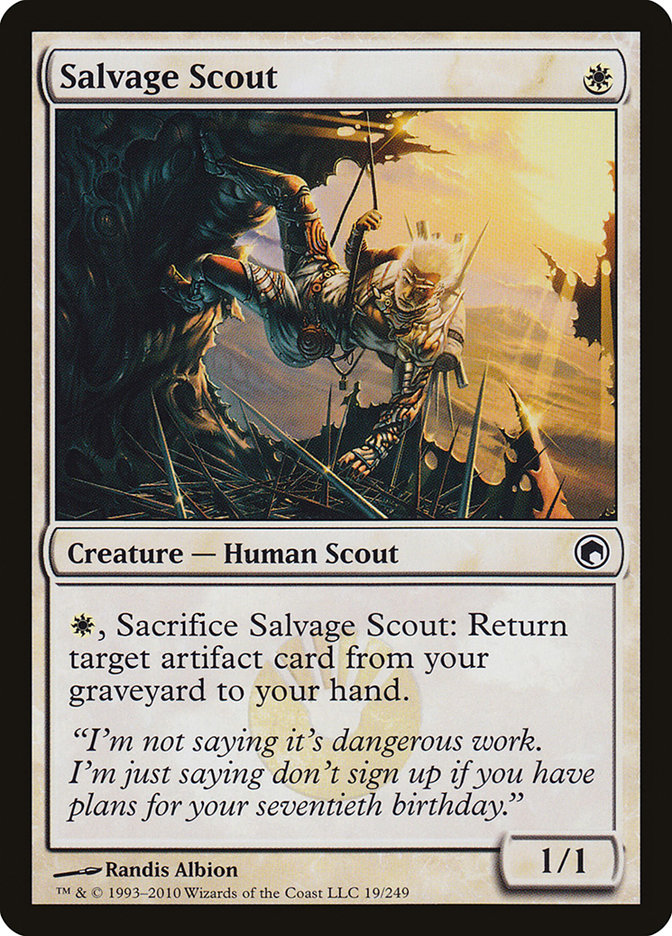 Salvage Scout [Scars of Mirrodin] | The CG Realm