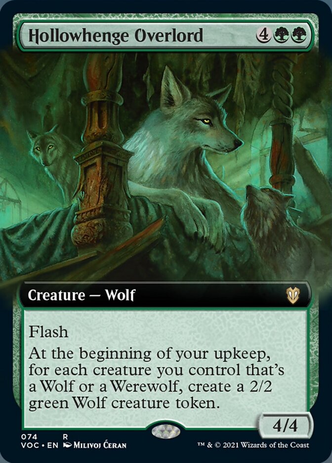 Hollowhenge Overlord (Extended Art) [Innistrad: Crimson Vow Commander] | The CG Realm