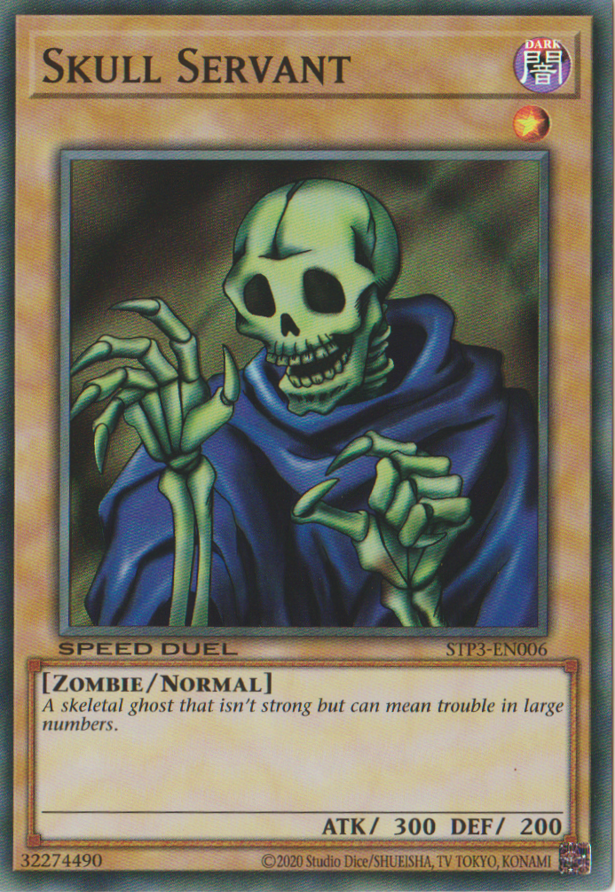 Skull Servant [STP3-EN006] Super Rare | The CG Realm