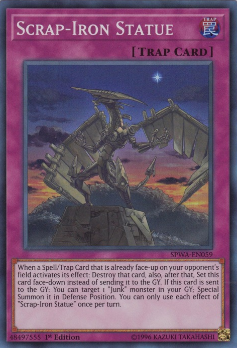 Scrap-Iron Statue [SPWA-EN059] Super Rare | The CG Realm