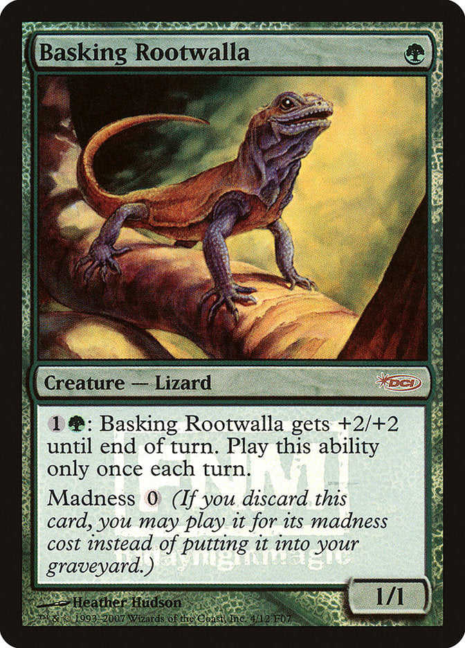 Basking Rootwalla [Friday Night Magic 2007] | The CG Realm