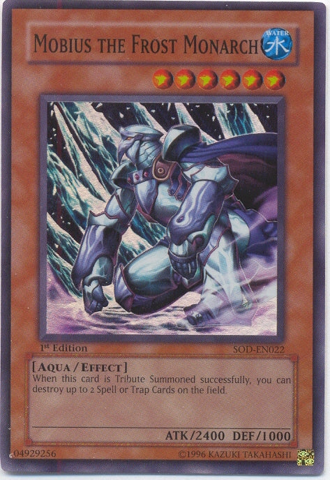 Mobius the Frost Monarch [SOD-EN022] Super Rare | The CG Realm