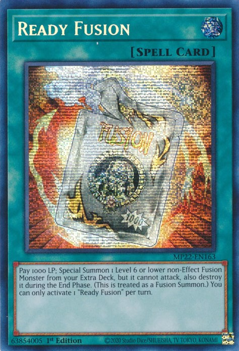 Ready Fusion [MP22-EN163] Prismatic Secret Rare | The CG Realm