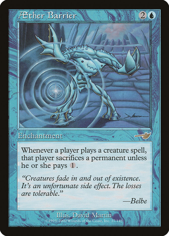 Aether Barrier [Nemesis] | The CG Realm