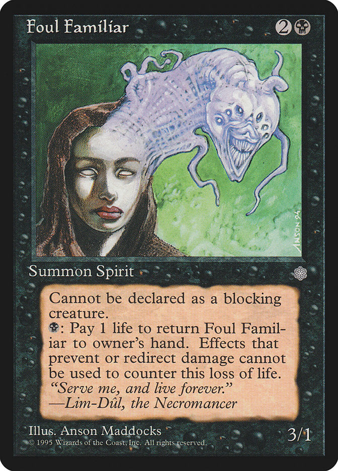 Foul Familiar [Ice Age] | The CG Realm