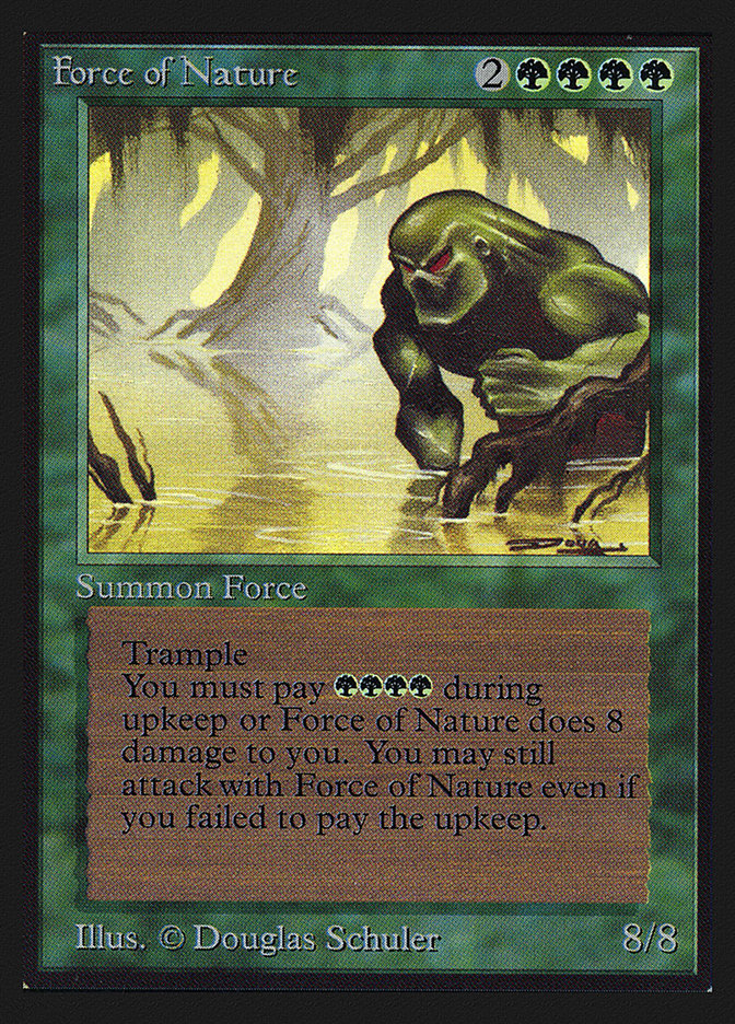 Force of Nature [International Collectors' Edition] | The CG Realm