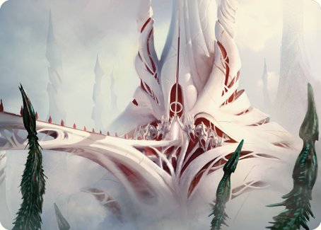The Fair Basilica Art Card [Phyrexia: All Will Be One Art Series] | The CG Realm