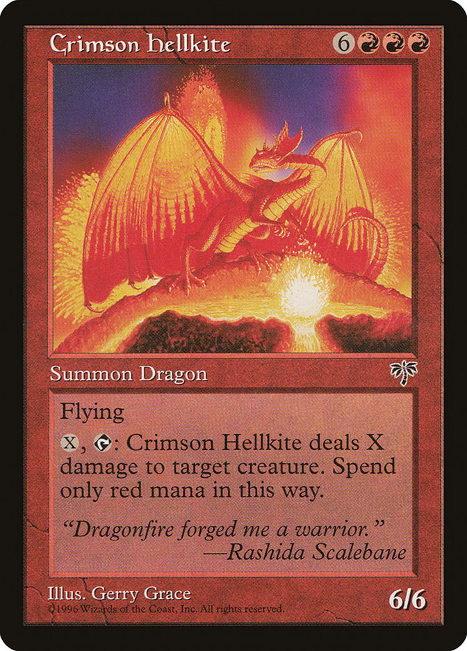 Crimson Hellkite [Mirage] | The CG Realm