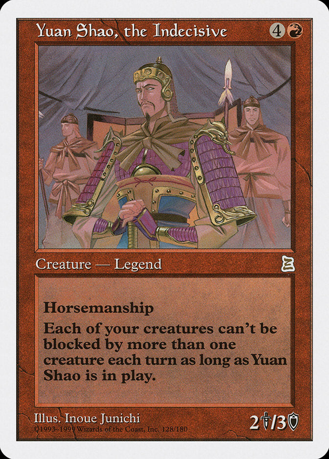 Yuan Shao, the Indecisive [Portal Three Kingdoms] | The CG Realm