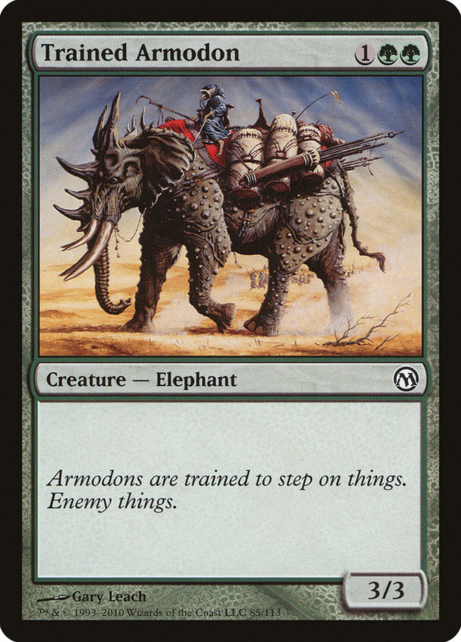 Trained Armodon [Duels of the Planeswalkers] | The CG Realm