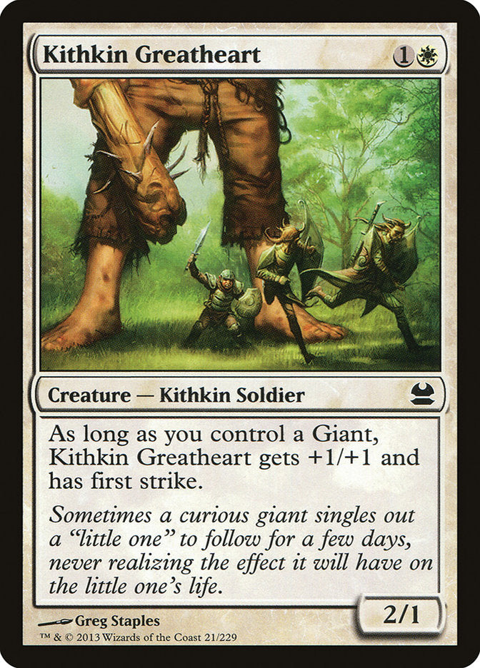 Kithkin Greatheart [Modern Masters] | The CG Realm