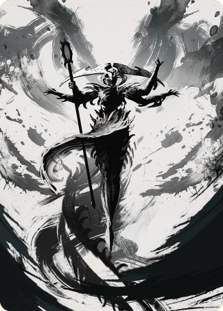 Atraxa, Grand Unifier 2 Art Card [Phyrexia: All Will Be One Art Series] | The CG Realm