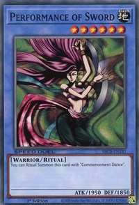 Performance of Sword [SBCB-EN183] Common | The CG Realm