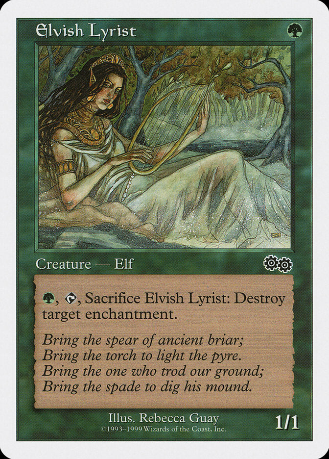 Elvish Lyrist [Battle Royale] | The CG Realm