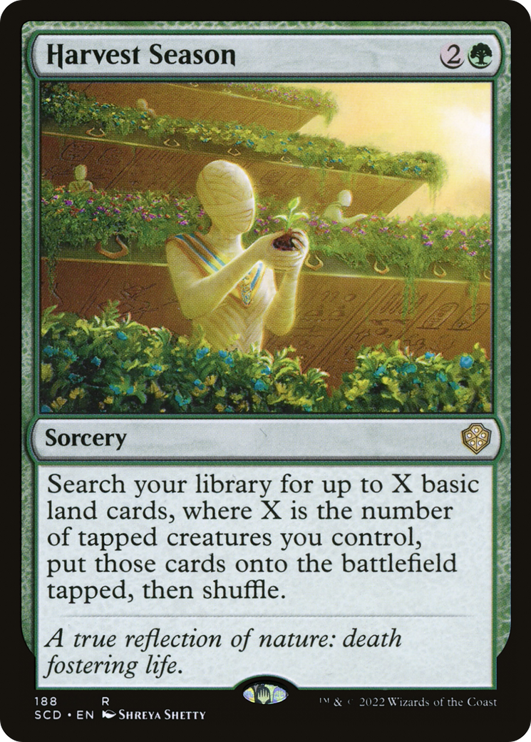 Harvest Season [Starter Commander Decks] | The CG Realm