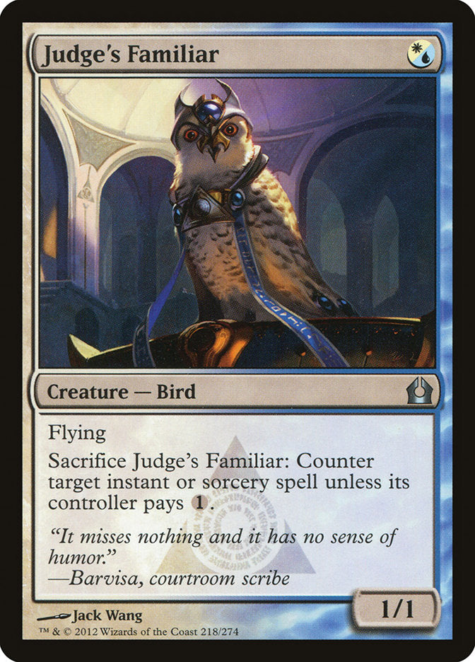 Judge's Familiar [Return to Ravnica] | The CG Realm