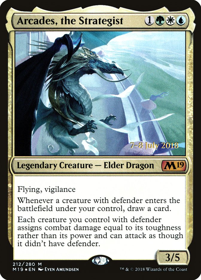 Arcades, the Strategist [Core Set 2019 Prerelease Promos] | The CG Realm