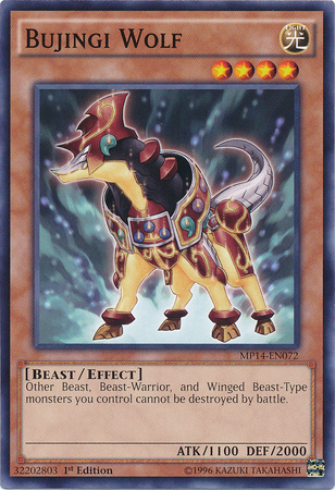 Bujingi Wolf [MP14-EN072] Common | The CG Realm