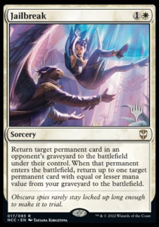 Jailbreak (Promo Pack) [Streets of New Capenna Commander Promos] | The CG Realm