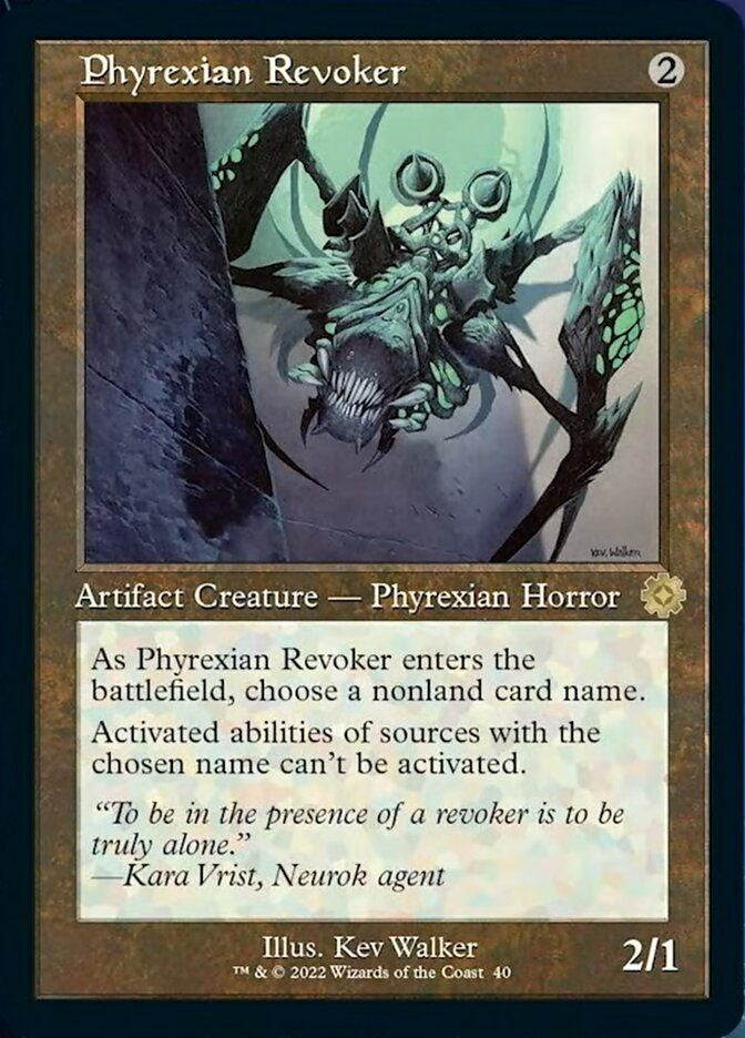 Phyrexian Revoker (Retro) [The Brothers' War Retro Artifacts] | The CG Realm