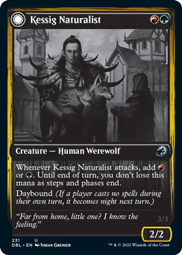 Kessig Naturalist (DBL-231) - Innistrad: Double Feature: (Double Faced Transform)