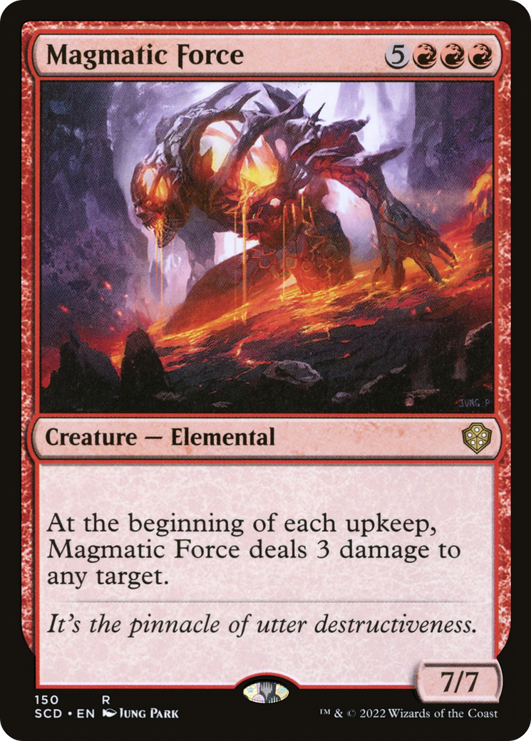 Magmatic Force [Starter Commander Decks] | The CG Realm