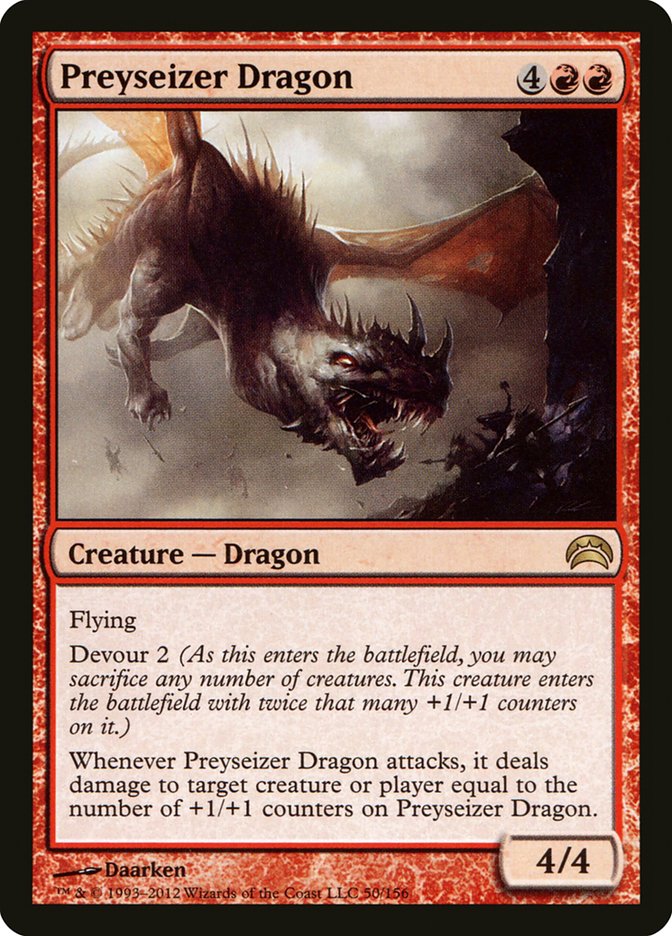 Preyseizer Dragon [Planechase 2012] | The CG Realm