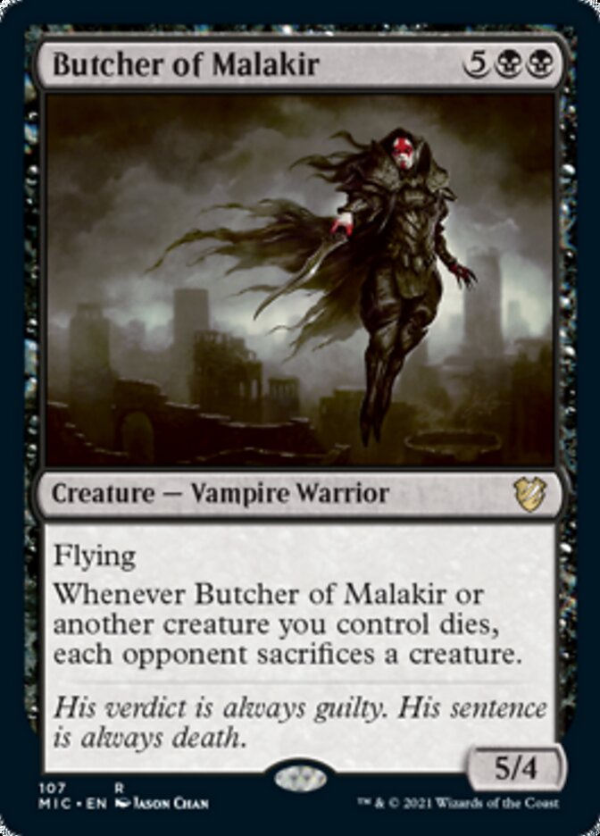 Butcher of Malakir [Innistrad: Midnight Hunt Commander] | The CG Realm