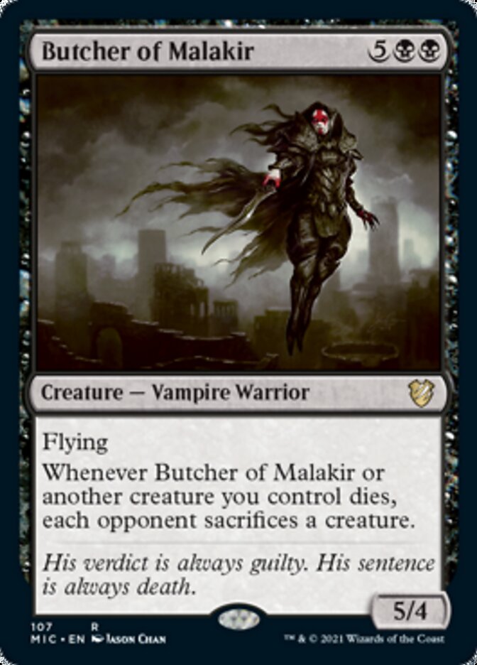 Butcher of Malakir [Innistrad: Midnight Hunt Commander] | The CG Realm