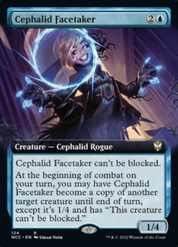 Cephalid Facetaker (Extended Art) [Streets of New Capenna Commander] | The CG Realm