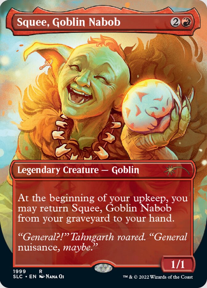 Squee, Goblin Nabob (Borderless) [Secret Lair 30th Anniversary Countdown Kit] | The CG Realm