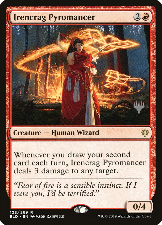 Irencrag Pyromancer (Promo Pack) [Throne of Eldraine Promos] | The CG Realm