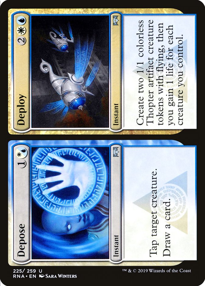 Depose // Deploy [Ravnica Allegiance] | The CG Realm