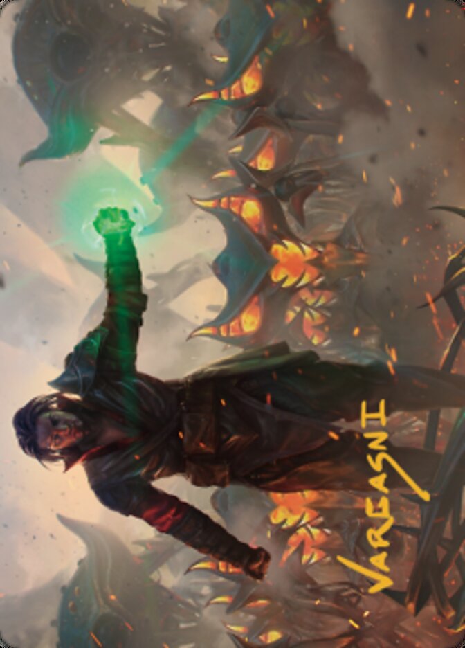 Mishra, Eminent One Art Card (Gold-Stamped Signature) [The Brothers' War Art Series] | The CG Realm