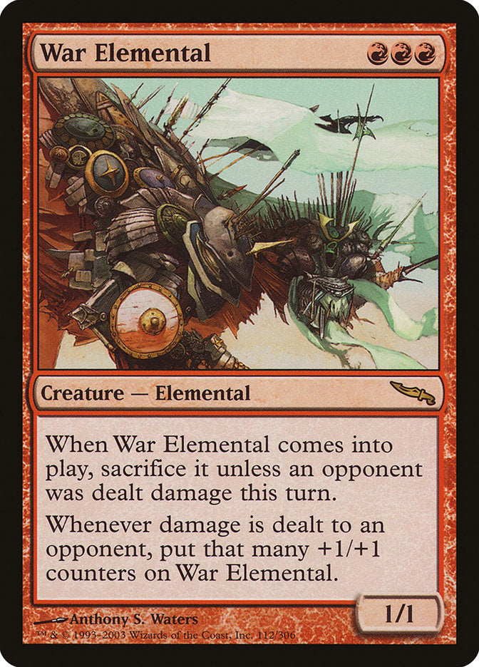 War Elemental [Mirrodin] | The CG Realm