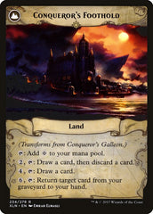 Conqueror's Galleon // Conqueror's Foothold [Ixalan] | The CG Realm