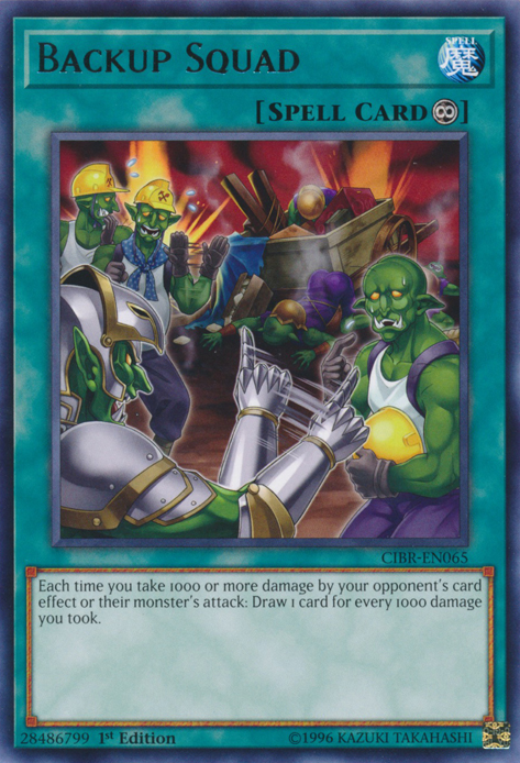 Backup Squad [CIBR-EN065] Rare | The CG Realm