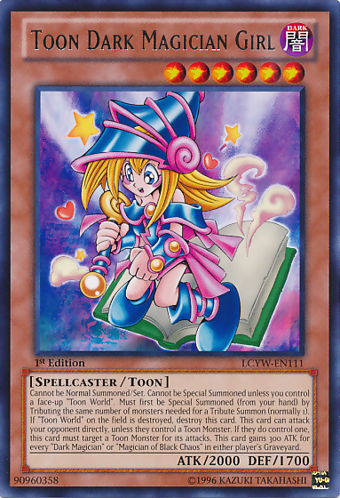 Toon Dark Magician Girl [LCYW-EN111] Rare | The CG Realm