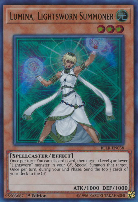 Lumina, Lightsworn Summoner [BLLR-EN038] Ultra Rare | The CG Realm