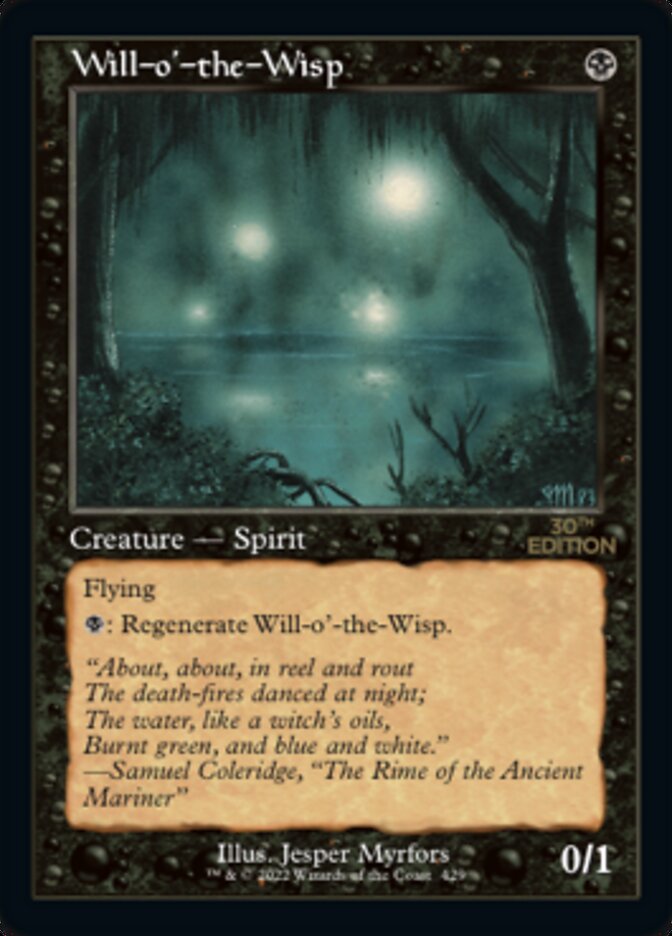 Will-o'-the-Wisp (Retro Frame) (30A-429) - 30th Anniversary Edition