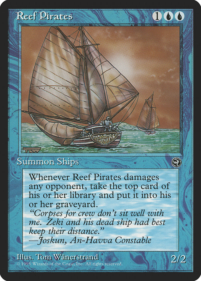 Reef Pirates (Joskun Flavor Text) [Homelands] | The CG Realm