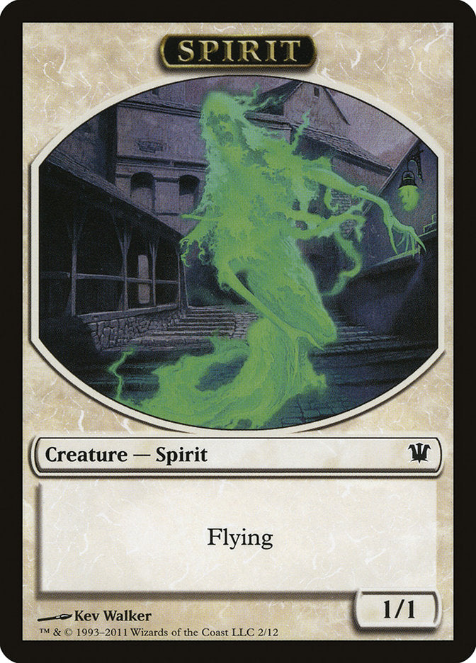 Spirit Token [Innistrad Tokens] | The CG Realm