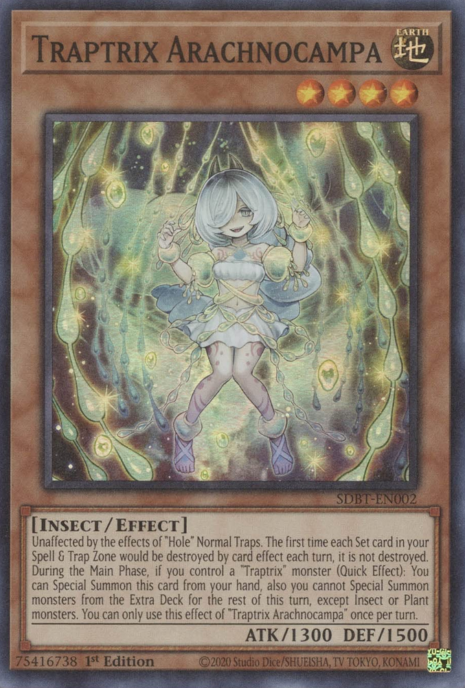 Traptrix Arachnocampa [SDBT-EN002] Super Rare | The CG Realm