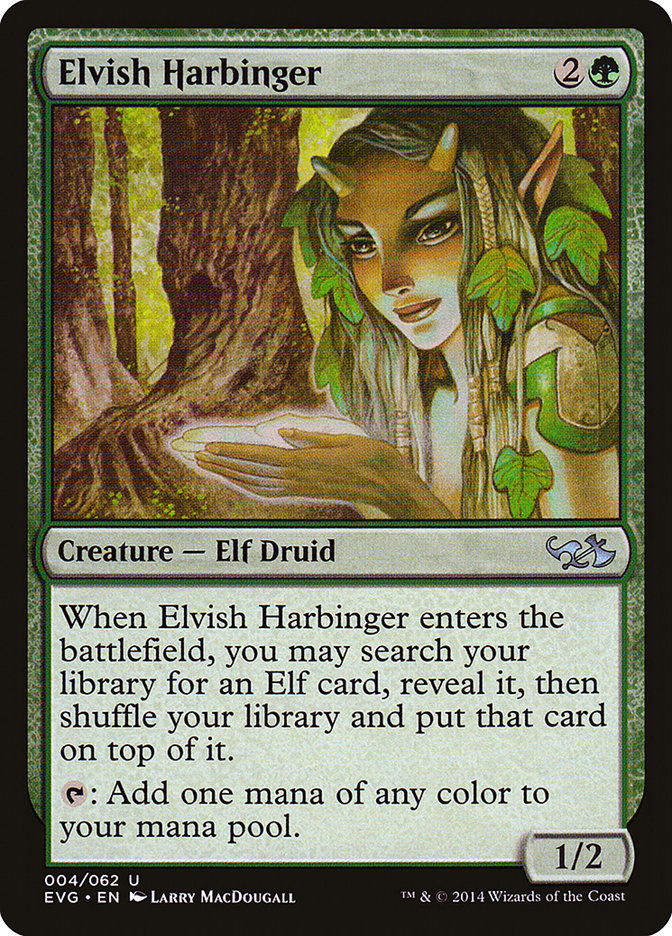 Elvish Harbinger (Elves vs. Goblins) [Duel Decks Anthology] | The CG Realm