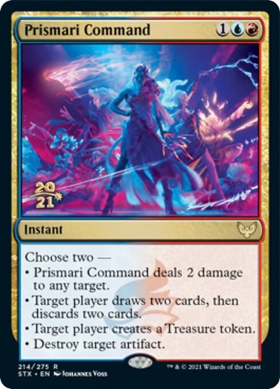 Prismari Command [Strixhaven: School of Mages Prerelease Promos] | The CG Realm