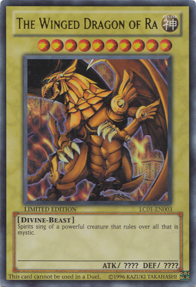 The Winged Dragon of Ra [LC01-EN003] Ultra Rare | The CG Realm