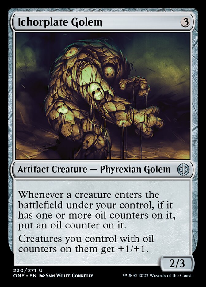 Ichorplate Golem [Phyrexia: All Will Be One] | The CG Realm