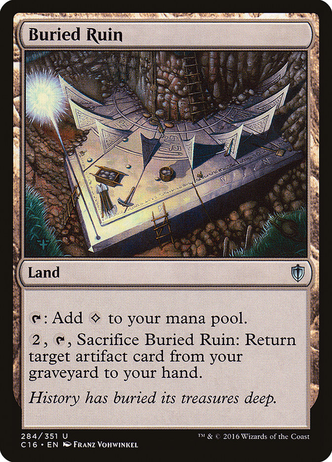 Buried Ruin [Commander 2016] | The CG Realm