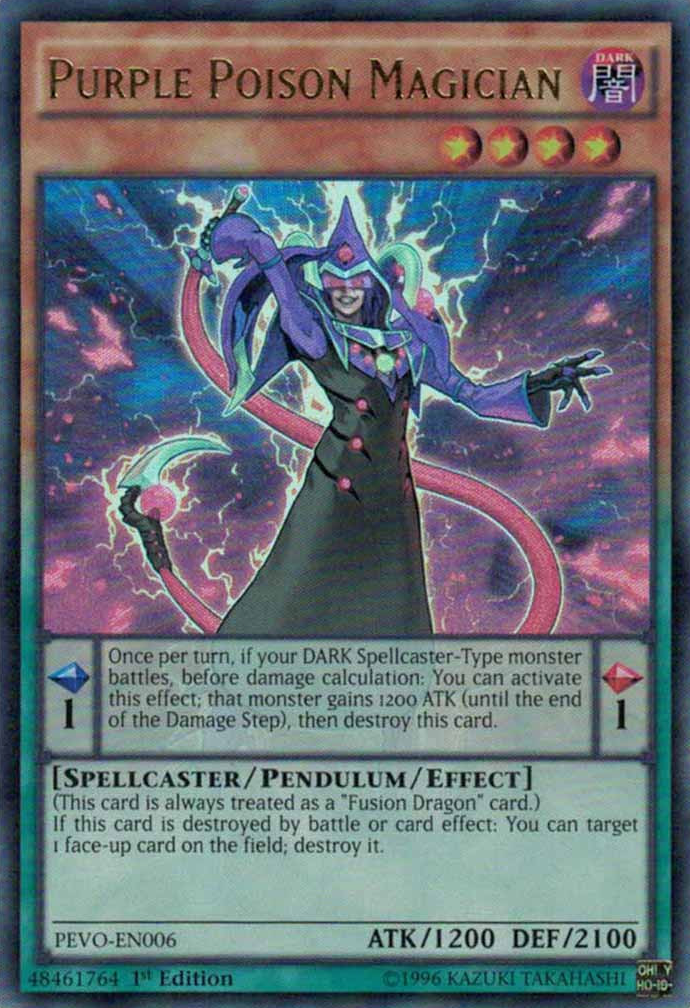 Purple Poison Magician [PEVO-EN006] Ultra Rare | The CG Realm