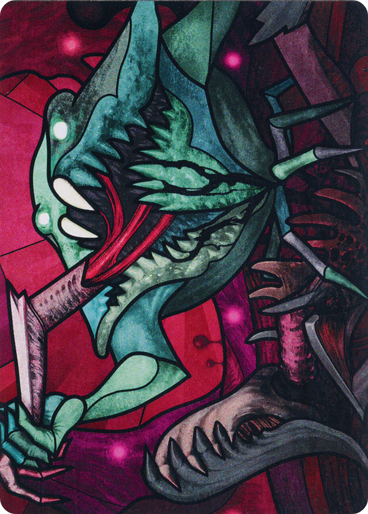 Yargle, Glutton of Urborg Art Card [March of the Machine Art Series] | The CG Realm